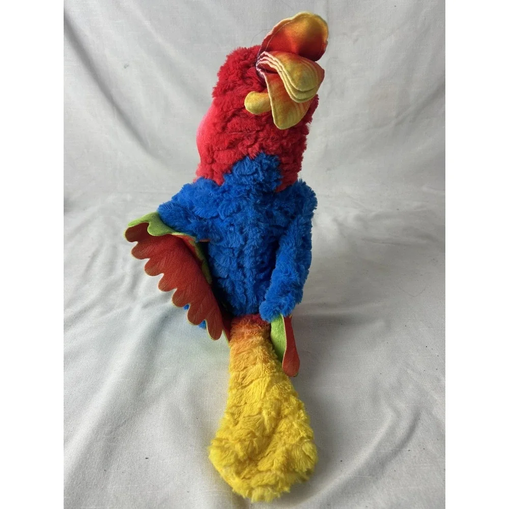 Hasbro Parrot FurReal Friends Rock-A-Too Show Bird Interactive Talking Plush